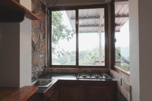 Kuchyň nebo kuchyňský kout v ubytování Punta Hills Montanita
