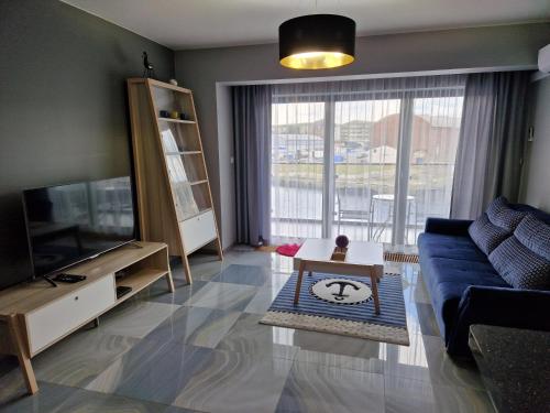 Apartament Blue Alice - w porcie z widokiem i klimatyzacją