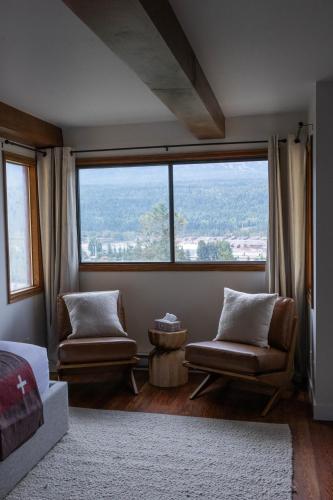 Χώρος καθιστικού στο Chalet Heimann - Edelweiss Village