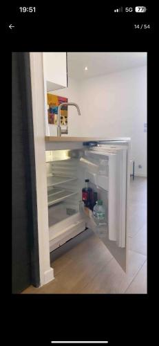 Dapur atau dapur kecil di Sublime Appartement Vue Mer Prado 13008 Proche Plages et Velodrome