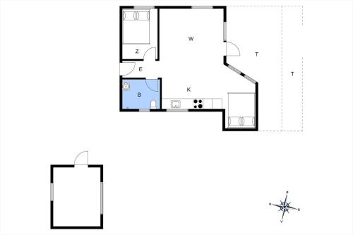 a house with a staircasefourth floor plan at 8102-Mern-Laerkevej-2 in Mern