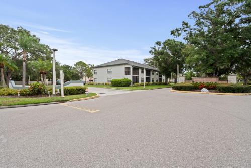 an empty street in front of a house at Siren’s Song, Minutes to IMG & Anna Maria Island in Bradenton