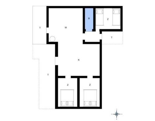 a floor plan of a house at 1117-Stege-Kristtjornvej-27 in Stege