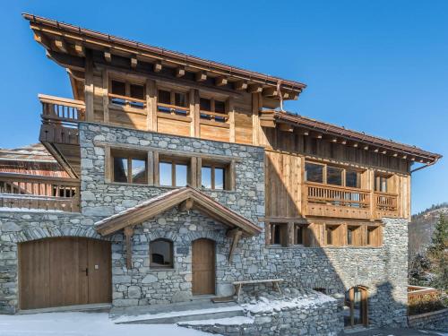 Chalet moderne à Méribel, 5 chambres, jacuzzi, proche télécabine