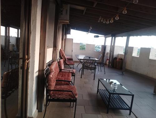 Posezení v ubytování Samaya