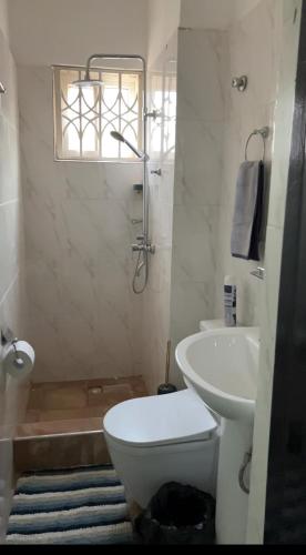 Ένα μπάνιο στο Zebra apartment
