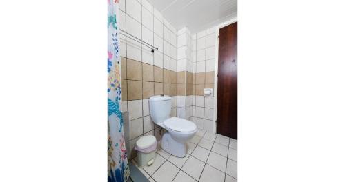 Koupelna v ubytování Nissus Urban