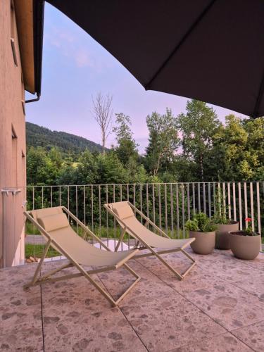 Nespecifikovaný výhled na hory nebo výhled na hory při pohledu z apartmánu