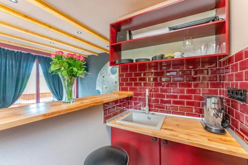 Cucina o angolo cottura di Wezly Tiny House