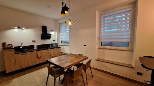 Kuchyň nebo kuchyňský kout v ubytování Domus Albalonga