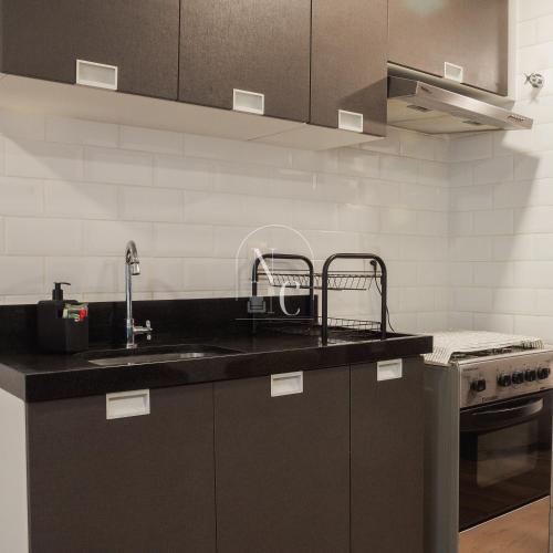 Dapur atau dapur kecil di RioDowntown Hub by RNC Flats