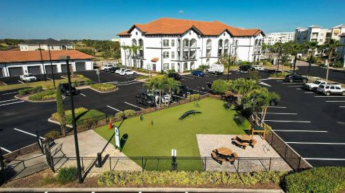 an aerial view of a park in a parking lot at Landing at Marisol at Viera - Melbourne in Viera