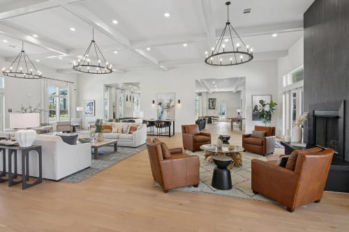 a living room with a lot of furniture at Landing Amazing 1BD Gym Clubhouse in Fort Myers