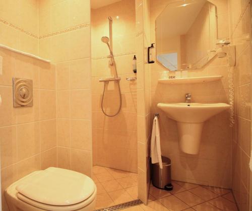Un baño de Best Western Beach Hotel Bergen aan Zee