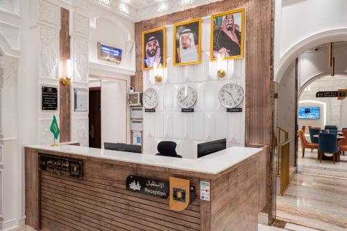 Vstupní hala nebo recepce v ubytování Nars Plus Al Naeem Hotel