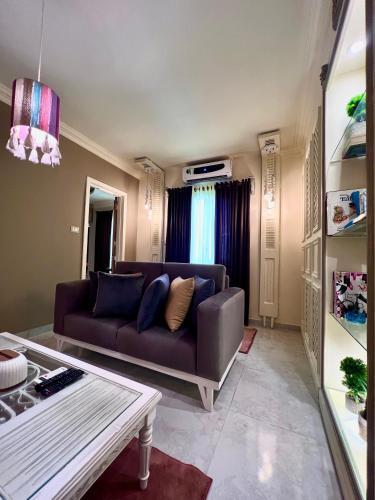 Χώρος καθιστικού στο Ma Maison Cleopatra DELUXE