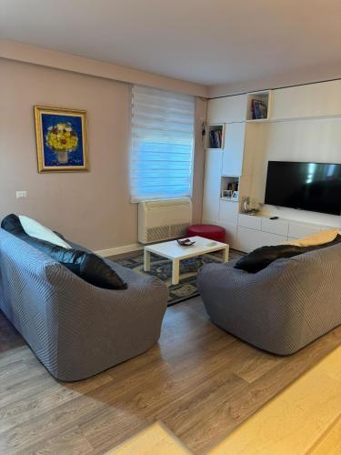 Televisor o centre d'entreteniment de Lake View Apartment