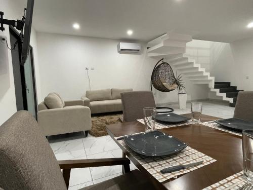 Posezení v ubytování Residencia de Lujo en Durango