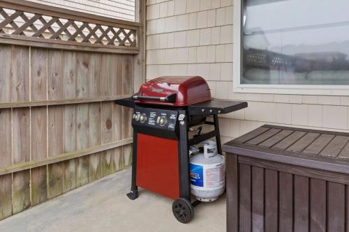 Barbacoa disponible para clientes en la casa o chalet