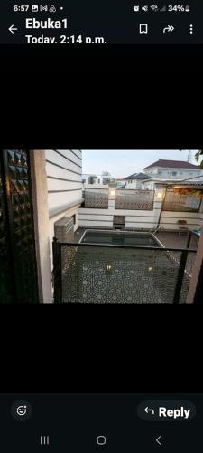 a picture of a view of a building at Caesar's Hotel & Apartment Room #14 in Ikeja