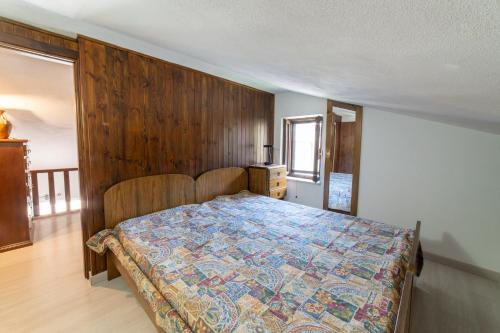 Postel nebo postele na pokoji v ubytování Casa dell'infinito