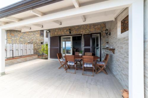 Balkón nebo terasa v ubytování Casa dell'infinito