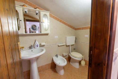 Koupelna v ubytování Casa dell'infinito