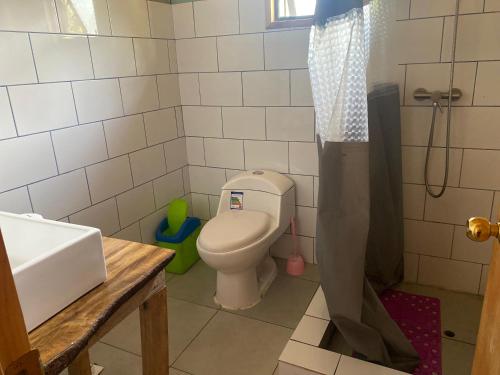 Un baño de Casa Tepú