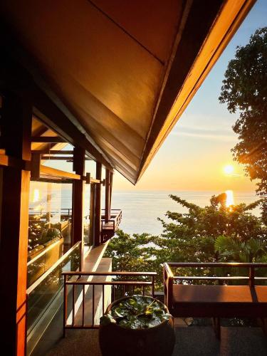 Landskap semula jadi dekat dengan vila ini