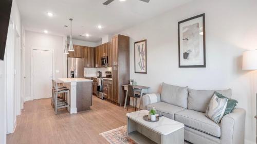Kuchyň nebo kuchyňský kout v ubytování Landing Apartments - Seguin