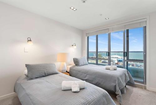 Katil atau katil-katil dalam bilik di The Penthouse Pad