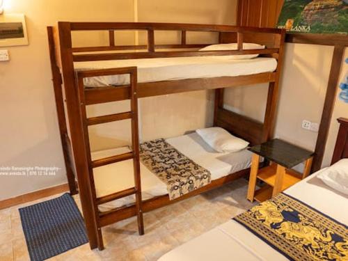 Ένα ή περισσότερα κρεβάτια σε δωμάτιο στο Creek Edge Apartment