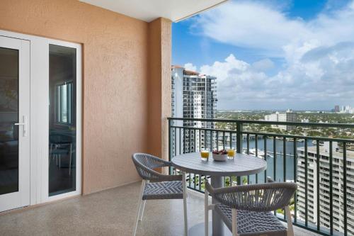 Balkoni atau teres di Marriott's BeachPlace Towers