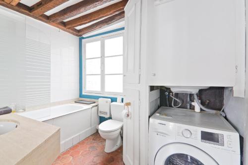 Musee du Louvre 5 Luxurious Apartment 1BR-6P Free Netflix