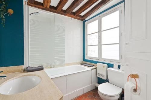 Musee du Louvre 5 Luxurious Apartment 1BR-6P Free Netflix