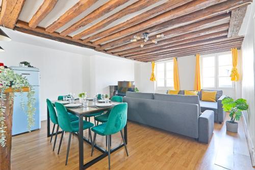 Musee du Louvre 5 Luxurious Apartment 1BR-6P Free Netflix