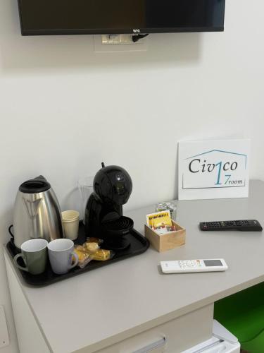 Παροχές για τσάι/καφέ στο Civico 17 Room