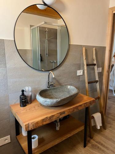 Ένα μπάνιο στο Agriturismo Baita Stella