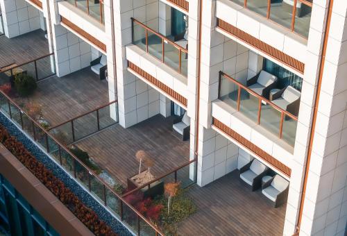 Μπαλκόνι ή βεράντα στο YISHUI GRAND HOTEl