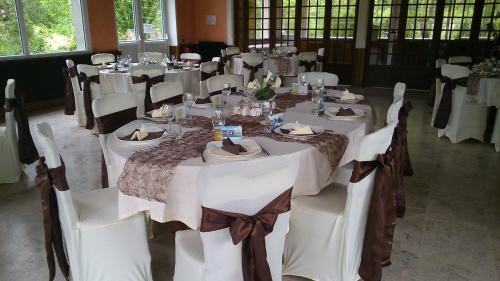 Εστιατόριο ή άλλο μέρος για φαγητό στο Chambres d'Hôtes du Moulin du Vey