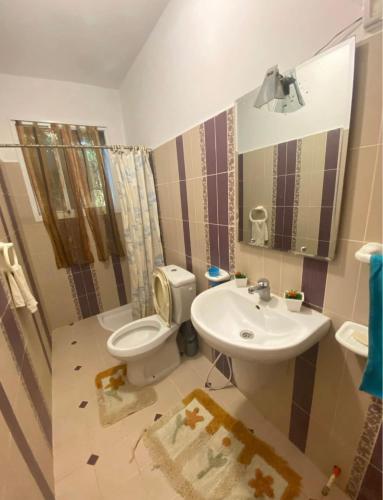 Dar lborj tesisinde bir banyo