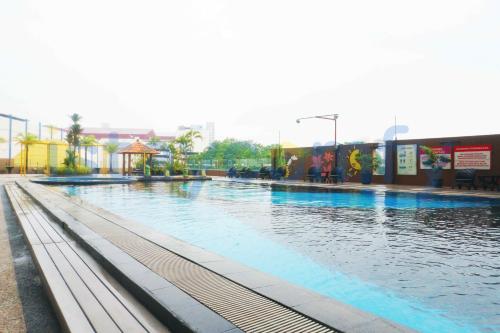 Πισίνα στο ή κοντά στο 2BR The BCC Residence 7AC City View