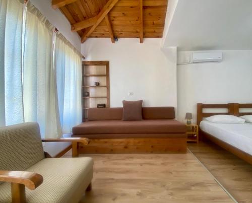 Ένα ή περισσότερα κρεβάτια σε δωμάτιο στο Guesthouse Vila ERI