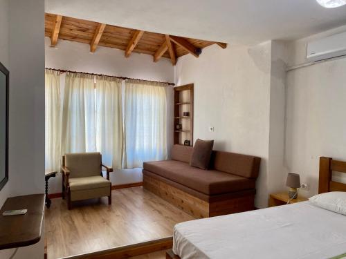Ένα ή περισσότερα κρεβάτια σε δωμάτιο στο Guesthouse Vila ERI