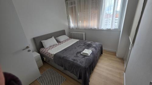 Katil atau katil-katil dalam bilik di Timeout New Belgrade