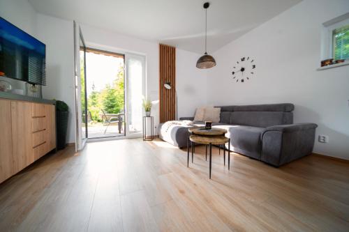 Posezení v ubytování Apartmány Na Satině