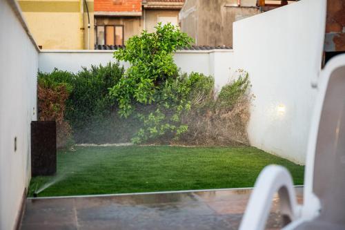 Zahrada ubytování LUVIA ROOMS SPA