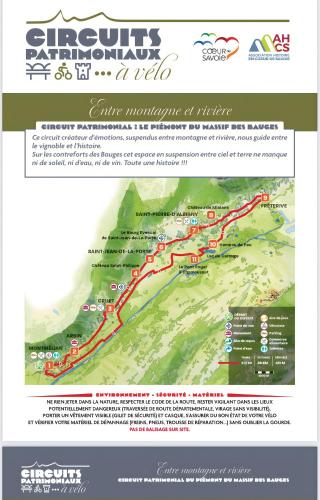 a map of the chinese mountain bike trail at La Pépinière -Parking Barbecue- 6P in Saint-Pierre-dʼAlbigny