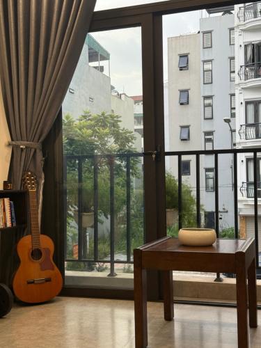 Χώρος καθιστικού στο April Box