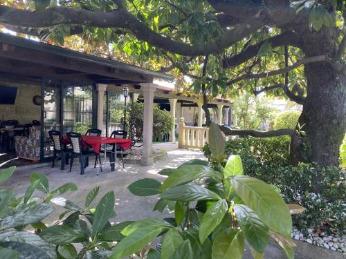 Κήπος έξω από το Hotel Playa Samil Vigo